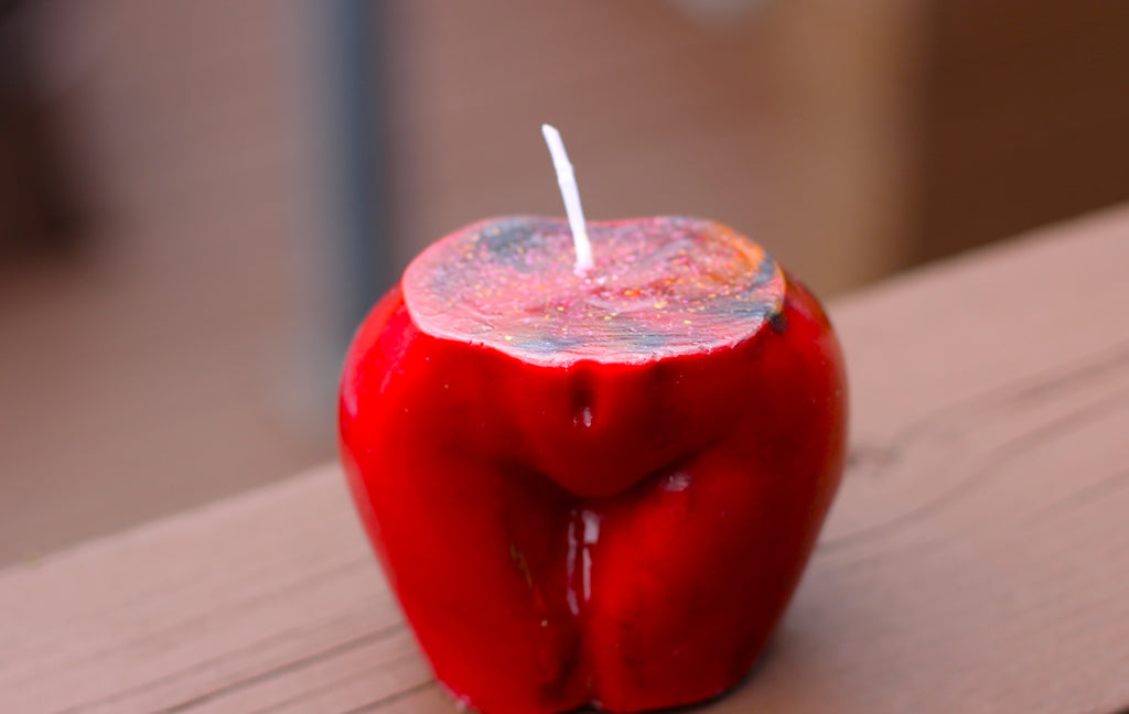 Booty Candle Red Peach