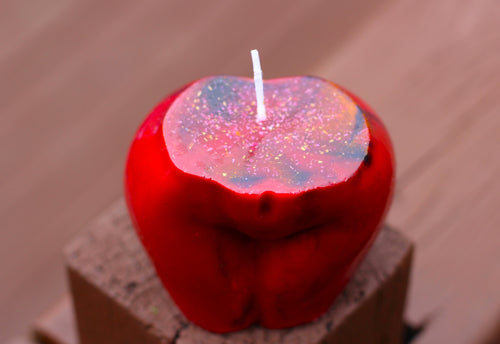 Booty Candle Red Peach