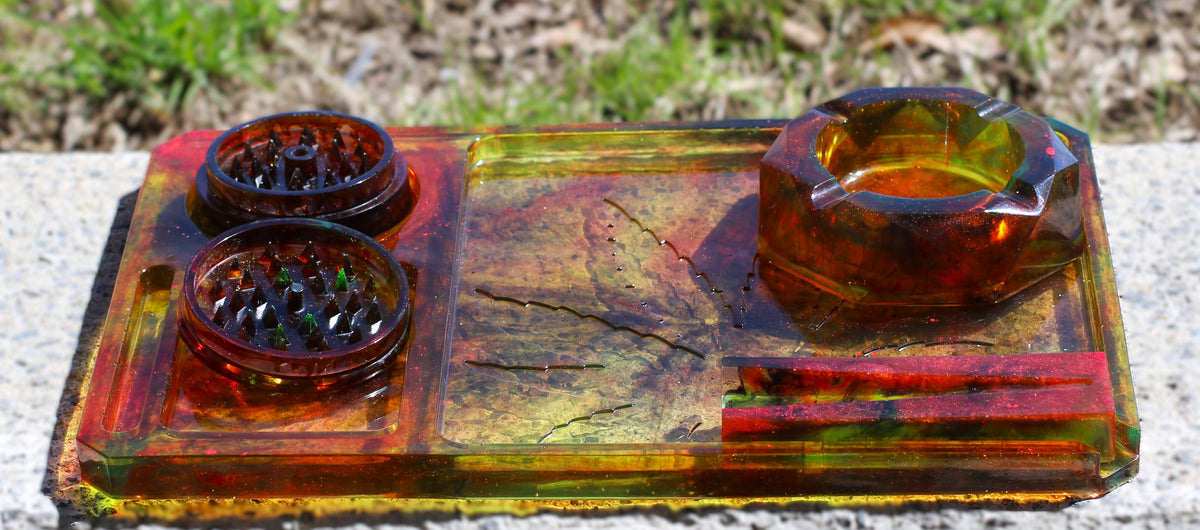 Rolling Tray Volcanic Ember