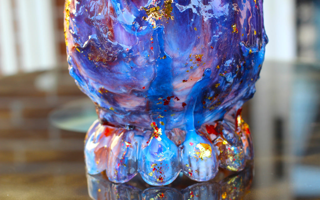 Cosmic Lava Art Vase