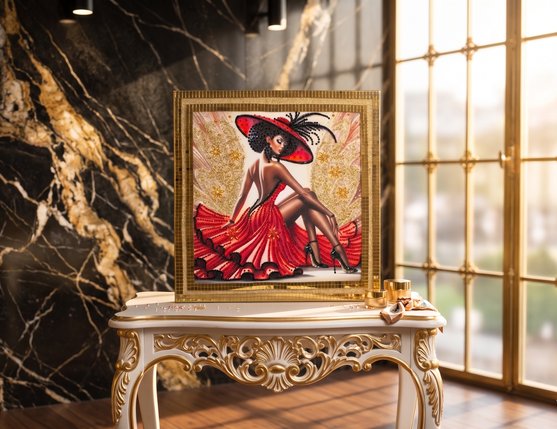 Gold Velvet Bella
